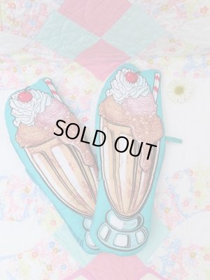 画像1: Cream Soda Kitchen Mitten 　