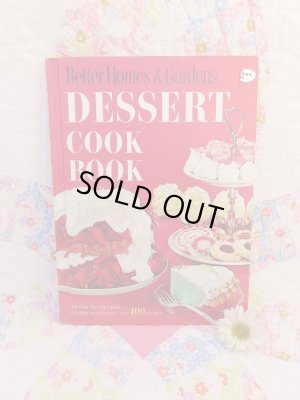 画像1: Dessert Cook Book 1969