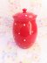 画像3: Polka Dot Cookie Jar Red