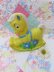 画像1: Rocking Horse Toy Yellow (1)