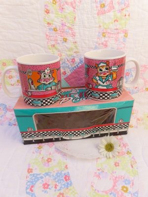 画像1: Kit-Kat Diner Mug