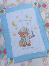 Teddy Beddy Bear Embroider Quilt 