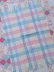 画像1: Pastel Check Acrylic Blanket (1)