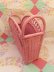 画像5: Wicker Magazine Rack Pink