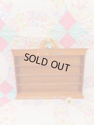 画像1: Cherished Teddies Wooden Shelf