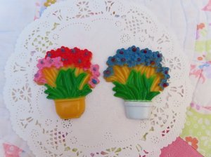 画像2: Flower Planter Magnet Set　B