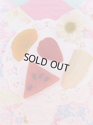画像1: Cut Fruit Magnet Set A