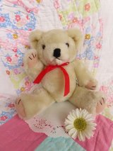Red Bow Teddy Bear S