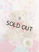 Red Bow Teddy Bear S