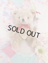 Red Bow Teddy Bear M