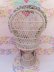 画像3: Wicker Doll Peacock Chair Blue