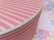 画像10: Pink×White Stripe Hat Box