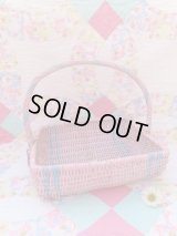 Wickre Basket Tray Pink