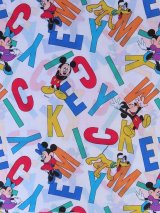 Alphabet Mickey & Minnie