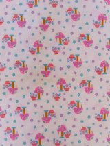 Mushroom&Flower Flannel