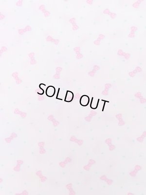 画像1: Pink bow & Pindot