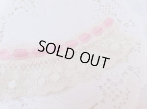画像4: Frill Lace & Pink Ribbon Trim