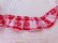 画像2: Cotton Frill Trim Gingham Red (2)