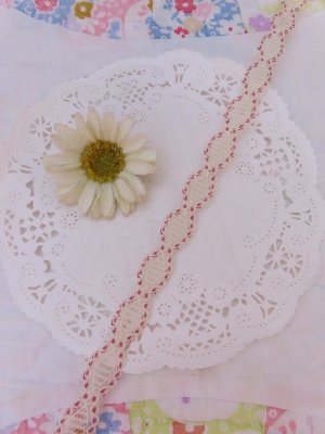 画像1: Lace Trim Mauve 