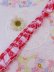 画像1: Cotton Frill Trim Gingham Red (1)