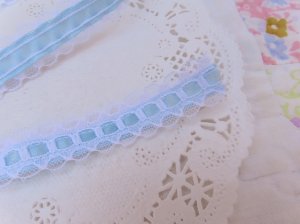 画像4: Flat Lace & Ribbon Blue 