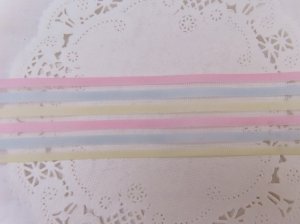 画像2: Pastel Thin Stripe Ribbon