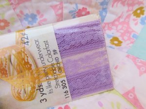 画像4: Seam Binding Lace Lavender