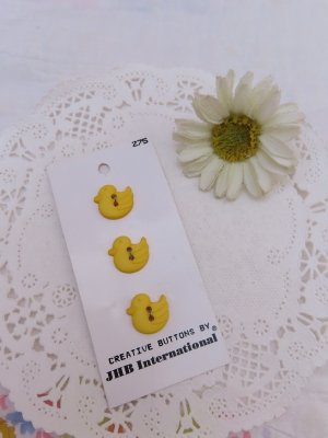 画像1: Baby Duck Button Set B
