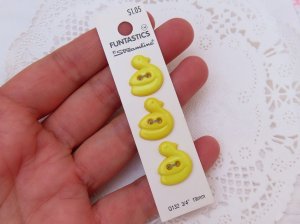 画像5: Baby Duck Button Set A
