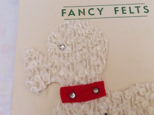 画像3: Fancy Felts Poodle White