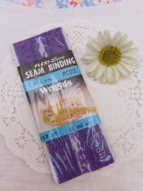 Seam Binding Lace Violet