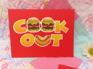 画像2: COOK OUT Invitation Card