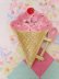 画像2: Sprinkle Ice Cream Dish Pink 