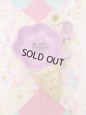 画像1: Ice Cream Dish Purple
