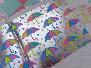 画像5: Wrapping Paper Metallic Umbrella