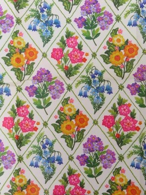 画像1: Wrapping Paper Flower Garden 