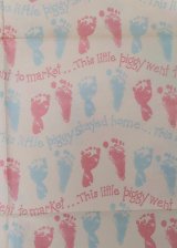 Wrapping Paper Baby Foot Print