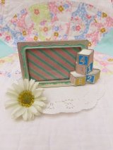 Baby Block Metal Photo Frame