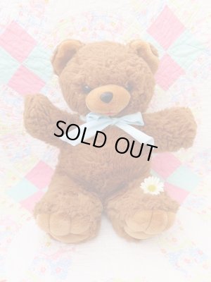 画像1: Fluffy Brown Bear L