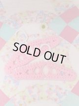 Pink Knit Hanger Set 