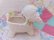 画像3: Blue Bow Lamb Planter