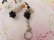 画像6: Poodle Beaded Keychain Black