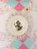 画像1: Poodle Plastic Lace Plate (1)
