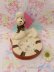 画像1: Poodle Chalk Ashtray　 (1)