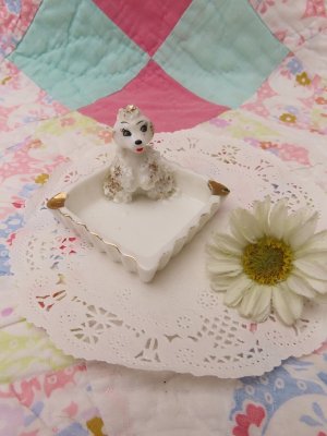 画像1: Mini Poodle Ashtray