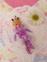 Lady Piggy Beaded Doll