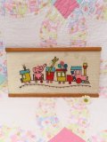 Gravel Animal Train Wall Hanging