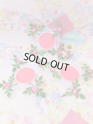 画像1: Plastic Coaster Rose Pink