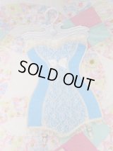 Blue Bustier Lingerie bag Hanging