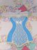 画像2: Blue Bustier Lingerie bag Hanging